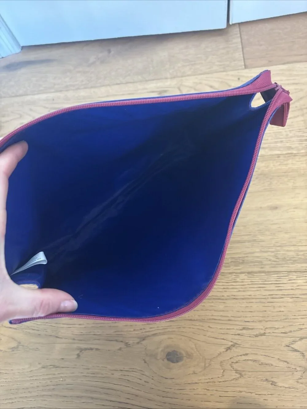 RARE Clinique XL Zipper Cosmetics Bag